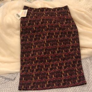 LuLaRoe midi skirt